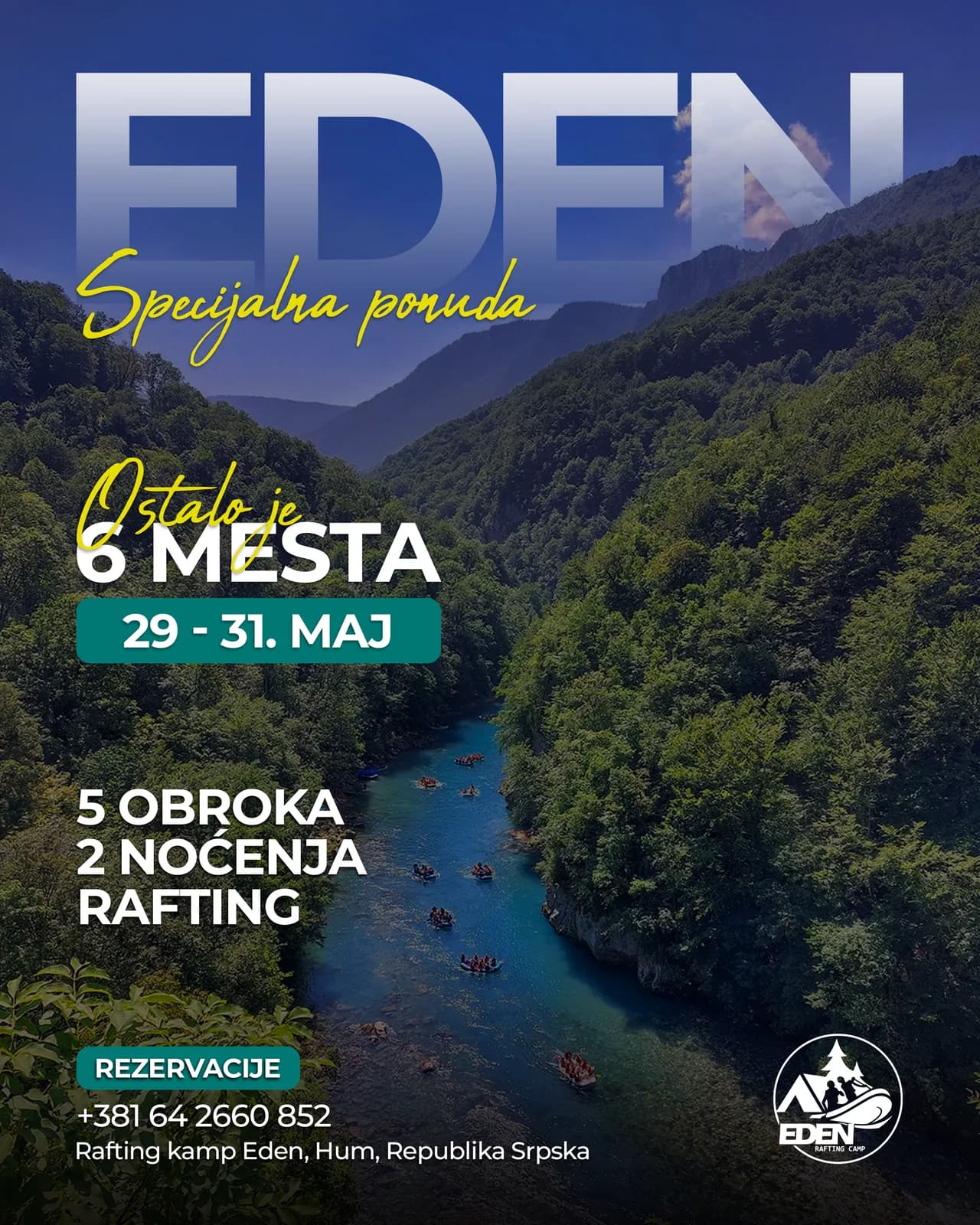 Rafting kamp Eden - 4